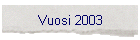 Vuosi 2003