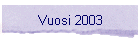 Vuosi 2003