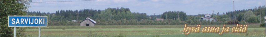 Tervetuloa Sarvijoelle!